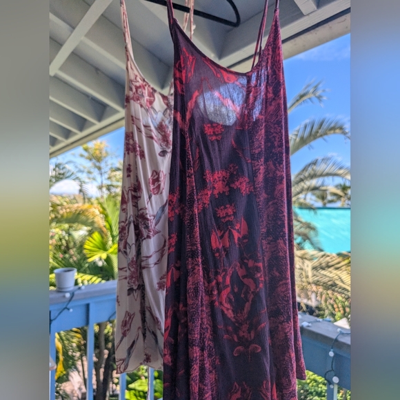 Bundle 2 Free People Rompers (M) Size Medium FP - Picture 1 of 14